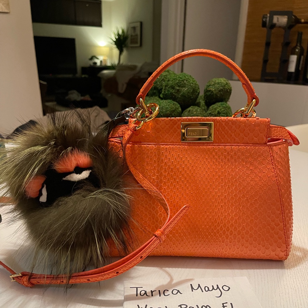 Fendi Python Peekaboo